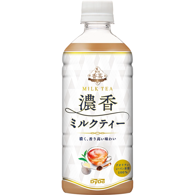 贅沢香茶 濃香ミルクティー ホット＆コールド｜商品情報｜ダイドードリンコ